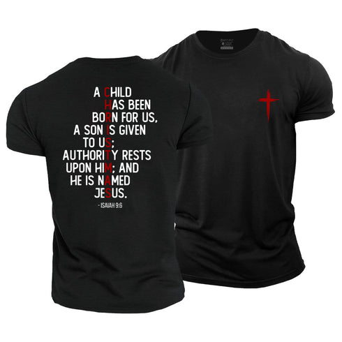 Men's Christmas Cotton T-Shirt